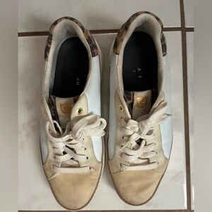 Cole Haan White and Tan Women's Sneakers